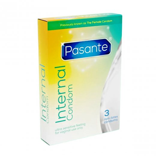 Kondom d�msk� Pasante Internal 3 ks