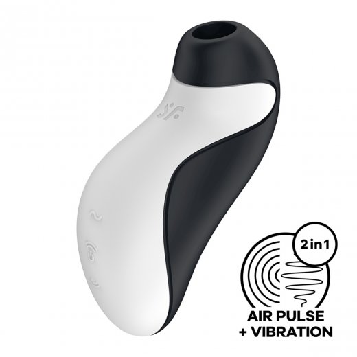 Stimul�tor klitorisu SATISFYER Orca �ernob�l�