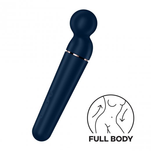 Mas�n� hlavice SATISFYER Planet Wand-er modr�
