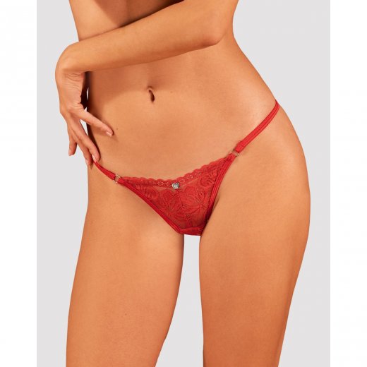 Tanga Obsessive LACELOVE �erven�