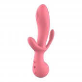 Vibr�tor Dream Toys AMOUR Triple Pleasure Clair r��ov�