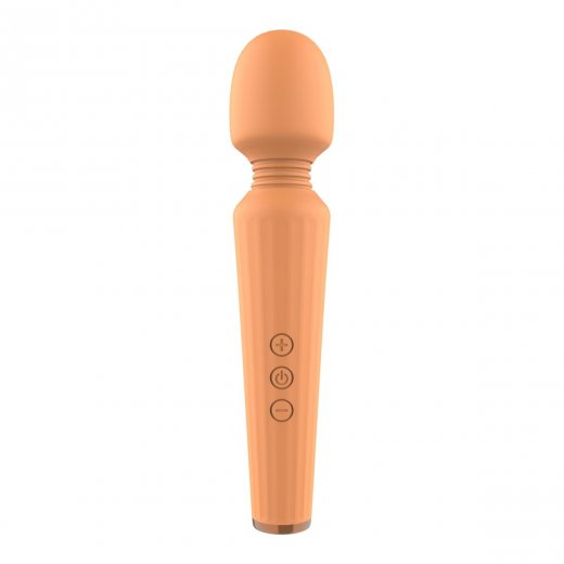 Mas�n� hlavice Dream Toys GLAM Wand Vibe oran�ov�