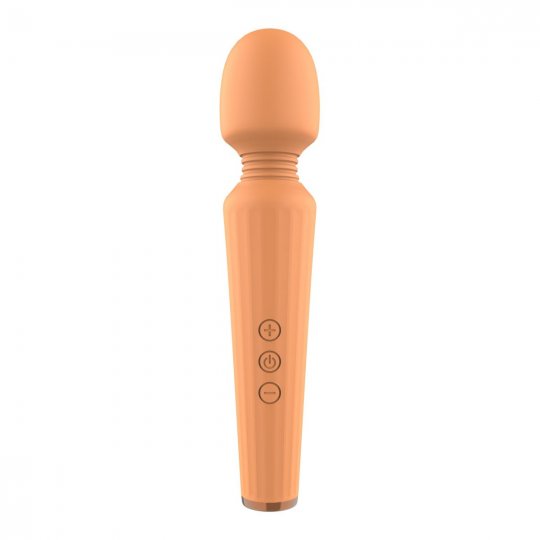 Mas�n� hlavice Dream Toys GLAM Wand Vibe oran�ov�