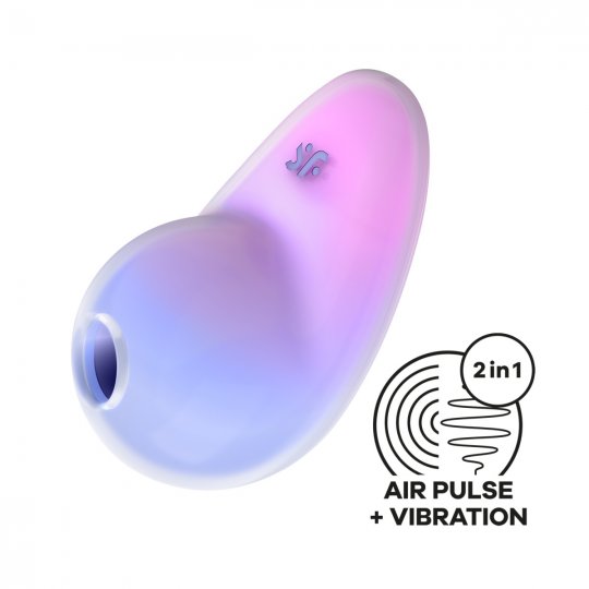 Stimul�tor klitorisu SATISFYER Pixie Dust fialov�/r��ov�