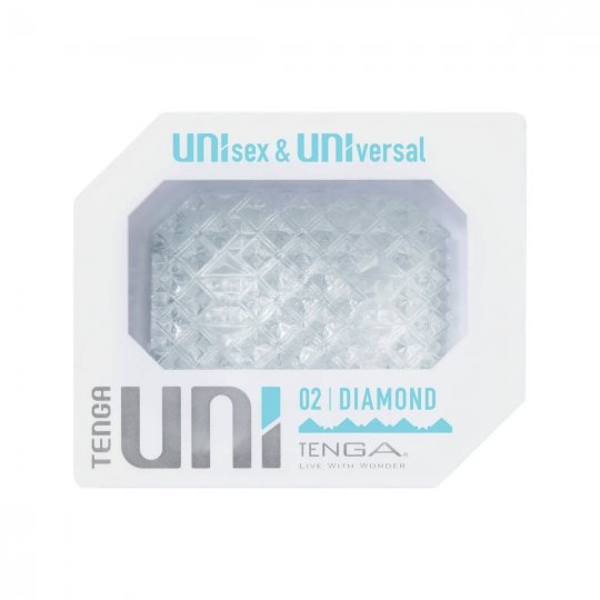 Masturb�tor TENGA UNI DIAMOND transparentn�