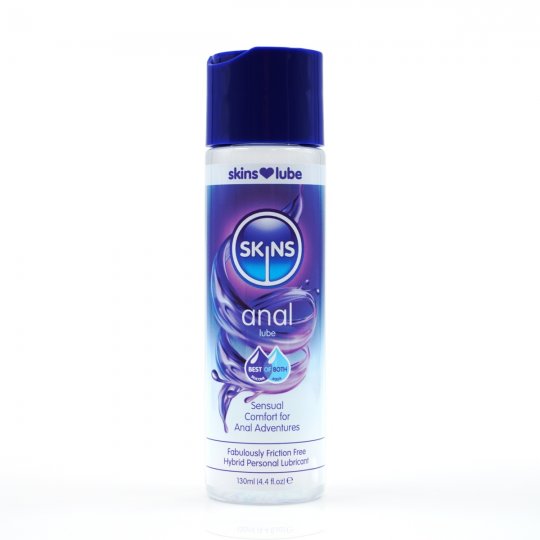 Lubrika�n� gel Skins Anal Hybrid Silicone and Water Based 130 ml