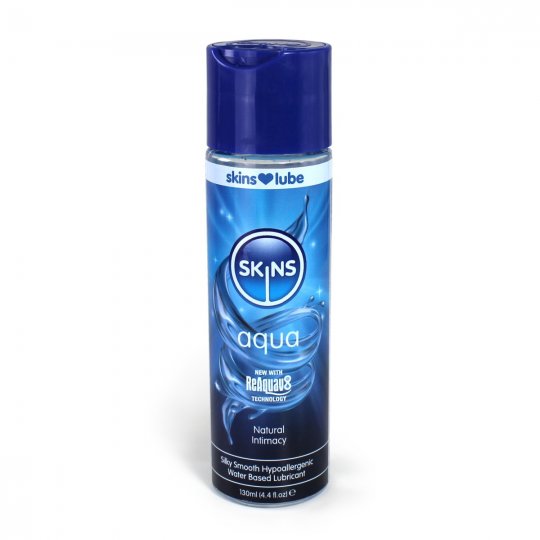 Lubrika�n� gel Skins Aqua Water Based 130 ml
