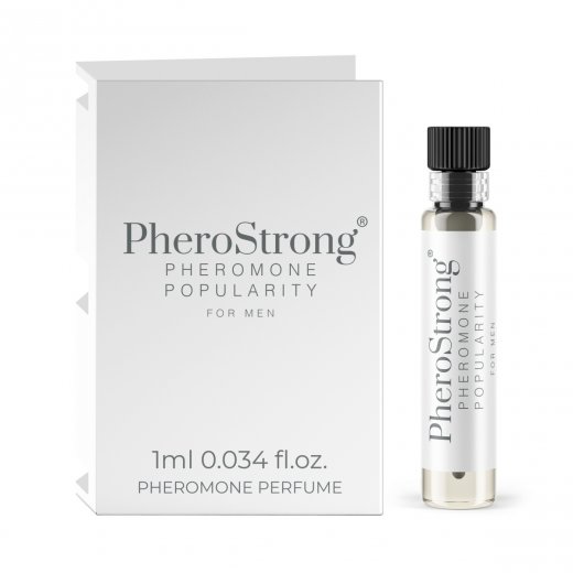 Parf�m s feromony PheroStrong Popularity pro mu�e 1 ml