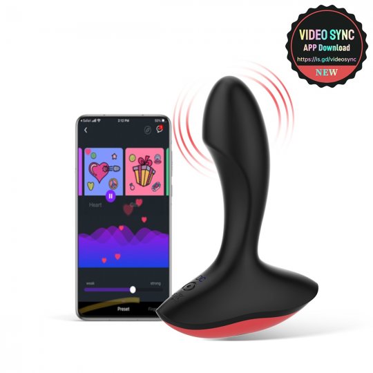 Stimul�tor prostaty Magic Motion SOLSTICE App Controlled �ern�