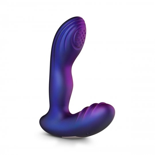 Kol�k an�ln� HUEMAN Galaxy Tapping Butt Plug modr�
