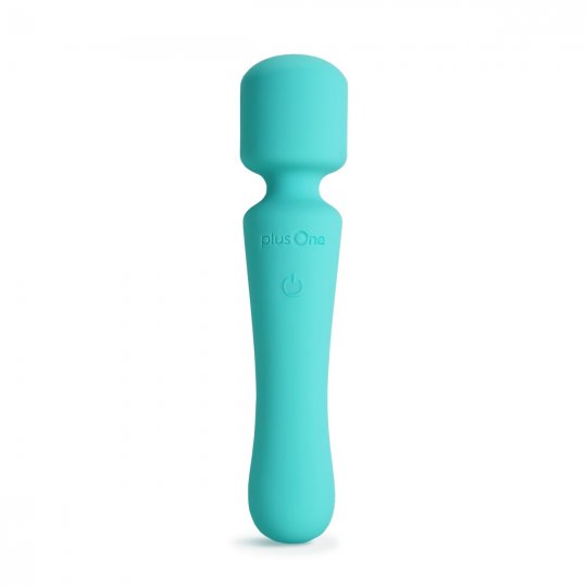 Mas�n� hlavice PlusOne Vibrating Wand modr�