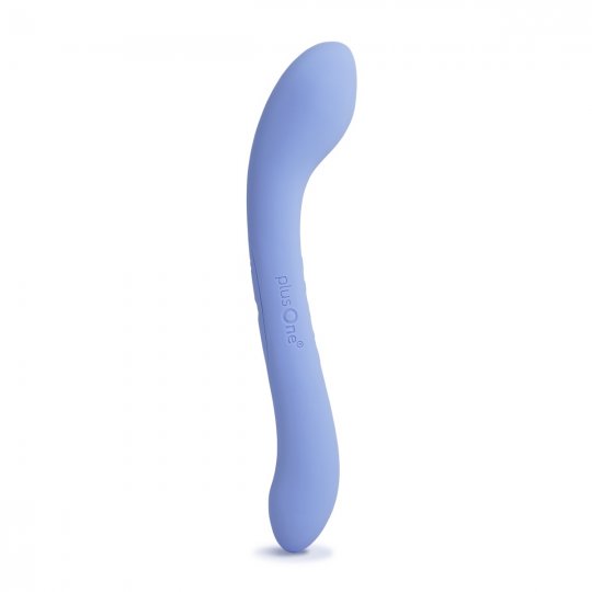 Vibr�tor mas�n� PlusOne Relaxing Meno Glow modr�